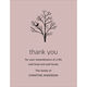 Bird in a Tree Flat Sympathy Note Cards Image 5 of 7